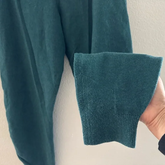 Lululemon Cotton Cashmere Jogger Pant 6 Green Mid Casual Comfy Cozy Athleisure - Picture 11 of 13